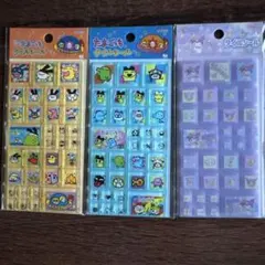 キャラクターシールセット 3種類
