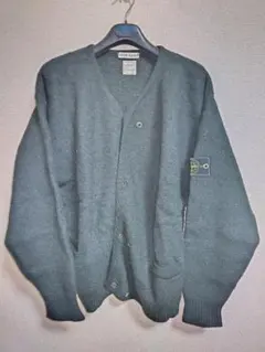 STONE ISLAND 80s ダークグリーン ニットカーディガンのサムネイル