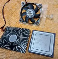 AMD K6-2 500ACZ CPU + 冷却ファン