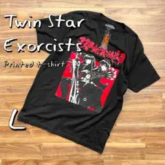 【新品】Twin Star Exorcists双星の陰陽師 海外企画TシャツL黒