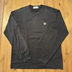 STONE ISLAND ロングスリーブカットソー ブラック - メルカリ