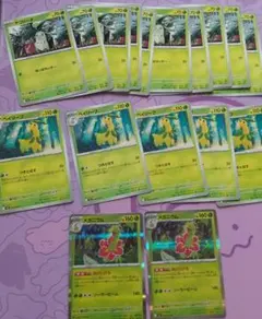 チコリータ ベイリーフ メガニウム 進化ライン