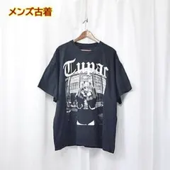 ラップTシャツ 2pac 半袖 Tシャツ XXL ブラック