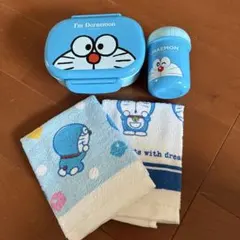 【セット売り】I'm Doraemon お弁当箱、おしぼりセットのサムネイル
