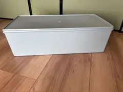 Tupperware製のディープロング　スーパーケース　ブルーグレー