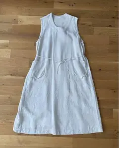 fog linen work リネン100% 半袖シャツワンピース fog linen work リネン100% 半袖シャツワンピース - メルカリ