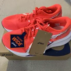 【新品・未使用】asics MAGIC SPEED 4 WIDE 25.0cm