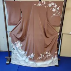 正絹手がき友禅訪問着リメークに最適0421