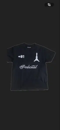 PEDESTAL TOKYO TOWER LOGO TEE flexwitme - メルカリ