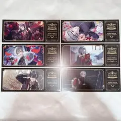 にじさんじ 葛葉 ポップアップ 特典 チケット風カード 6点 コンプリートセット