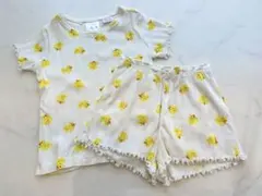 ZARA アヒル柄 セットアップ キッズパジャマのサムネイル