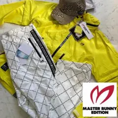 定価73920円【新品】メンズ L マスターバニー レインウェア3点セット 新品 マスターバニーエディション レインウェア セットアップ サイズ7