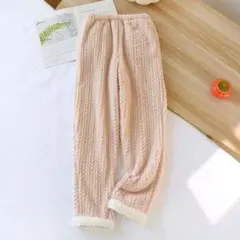 裏起毛で厚手、暖かい冬用のスリーピングパンツです。