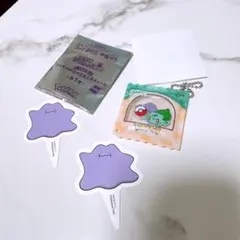 新品 コメダ珈琲　ポケモン フシギダネ　メタモン 豆菓子風チャームコラボ　ピック