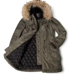 マウジー　2way　N3Bモッズコート　ラクーンファーフード　ミリタリー　y2k