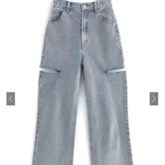 GRL サイドスリットデニム