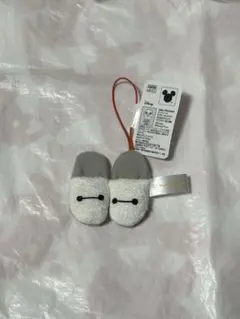 新品ベイマックス ディズニー＆ピクサーキャラクター ふわふわスリッパマスコット③