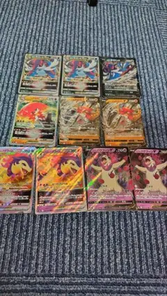 ポケモンカード ヒスイ御三家まとめ　ダイケンキ　ジュナイパー　バクフーンのサムネイル