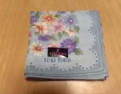 YUKI TORII 花柄ハンカチ ブルー 新品未使用のサムネイル