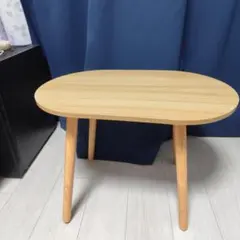 ニトリ こたつテーブル ローテーブル 80×60cm ホワイト ナチュラル