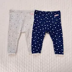 ホットビスケッツ　10分丈　レギンス　パンツ　70cm 女の子