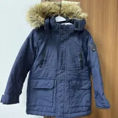 TOMMYHILFIGER フード　ネイビーコート　100cm