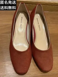 オリエンタルトラフィック パンプス レッド　40