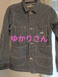 Lee ストライプデニムジャケット サイズ160　カバーオール