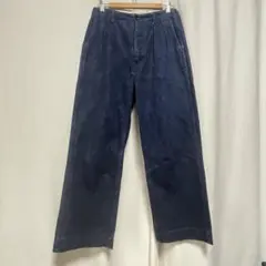 パンタロナイオ オサク ハヤト デニムテーラードパンツ 尾作隼人 
