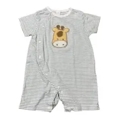 【NSYさま専用】cottoli ロンパース キリン サロペット