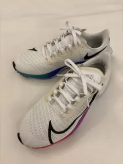 Nike Zoom ランニングシューズ ホワイト/マルチカラー