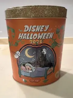 【缶のみ】 ディズニー ハロウィーン チョコレートクランチ缶 ハロウィン 缶