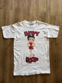 80's USA製！Betty Boop両面プリントTシャツ All Sport