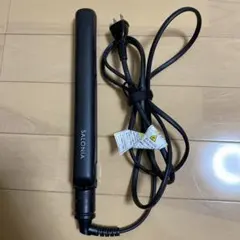 SALONIA ストレートヘアアイロン ブラック