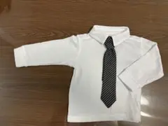 ベビーフォーマル　ポロシャツ ネクタイ付き