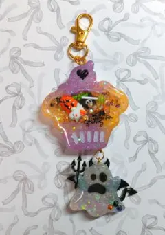 ハロウィンのシャカシャカキーホルダー