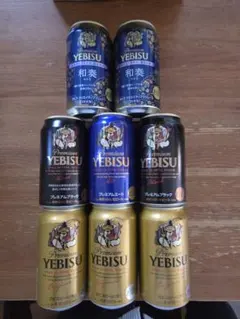 飲み比べ！4種類のYEBISU ビール 8缶セットのサムネイル