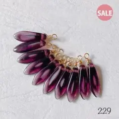 229チェコビーズ　ダガーsale!!!