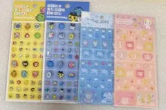 たまごっち サンリオ タイルシール 4枚セット