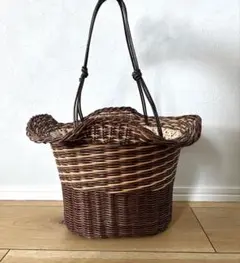 【極美品】TREASURE TOPKAPI　クラシカルかごバッグ　ハンドバッグのサムネイル
