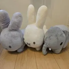 ブルーナアニマル 3点セット ぬいぐるみ ミッフィー 特大