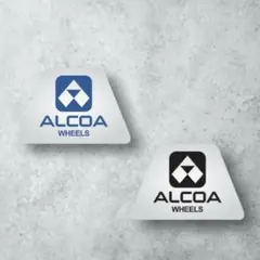 アルコア ホイール ステッカー 4枚 alcoa - メルカリ