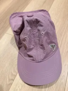【お値下げ】Paul Smith Junior 日除けつき2WAYキャップ　紫色のサムネイル