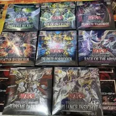 遊戯王　12期　絶版　未開封BOX フルコンプ8種各1箱セット(バラ売り不可) 遊戯王 12期 絶版 未開封BOX フルコンプ8種各1箱セット(バラ売り不可