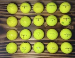 キラ KIRA 黄色、イエロー ロストボール20球