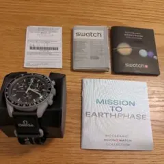 オメガスウォッチMISSION TO THE MOON SO33M100 月のサムネイル
