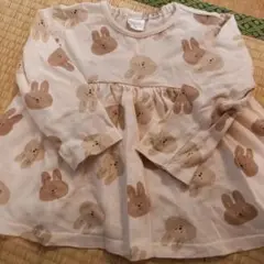 バースデイフタフタうさぎトップス