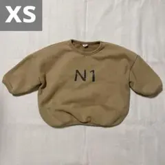 guno. N1 韓国 海外 子供服 トレーナー XS 裏起毛 バースデイ