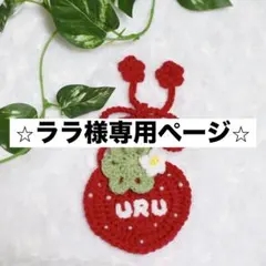 ⭐︎ララ様専用ページ⭐︎