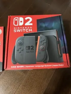 Nintendo Switch2 日本語専用 本体とガラスプロテクターセット
